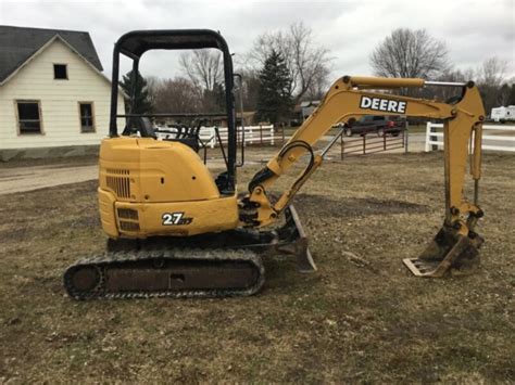 john deere 27c mini excavator weight|john deere 27c for sale.